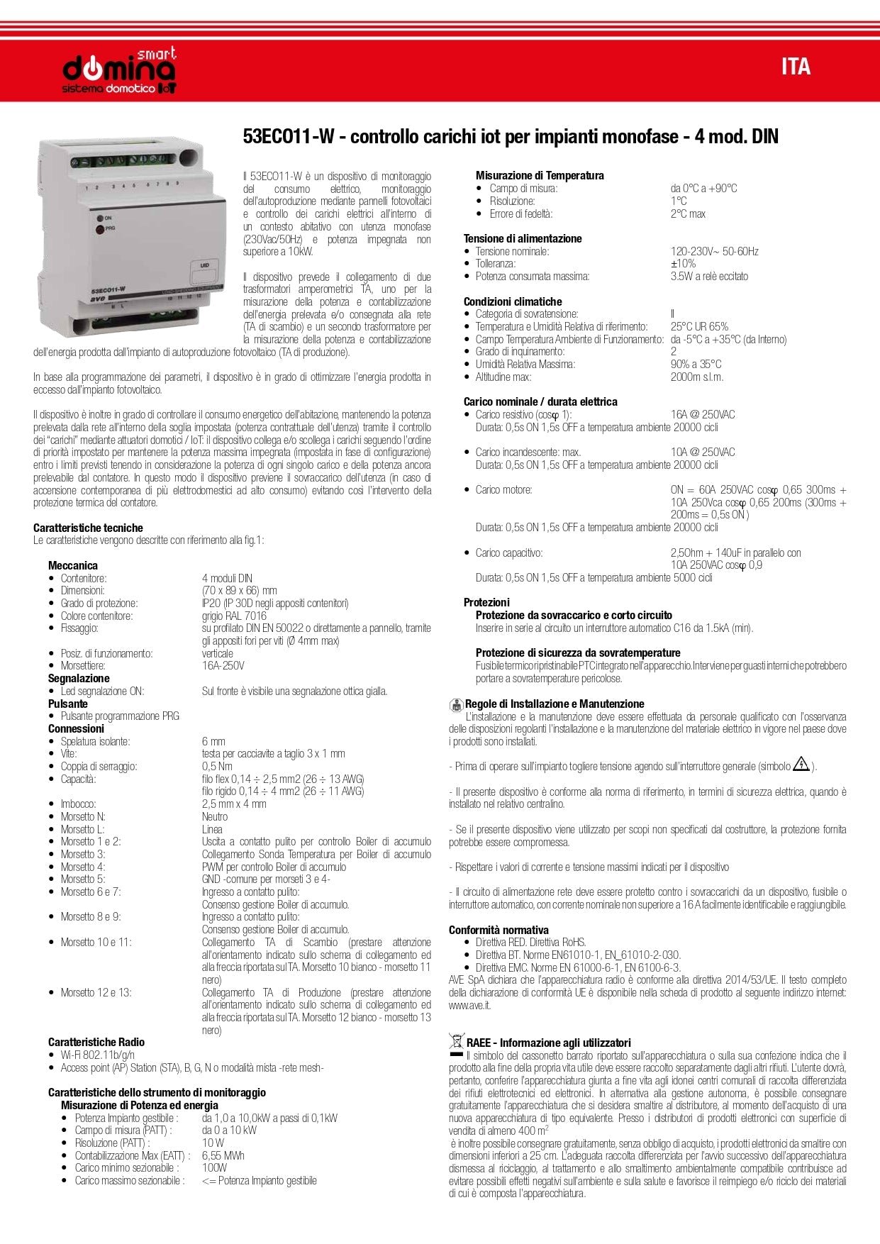 AVE   53AB-WBS     WEB SERVER DOMINAPLUS My Store
