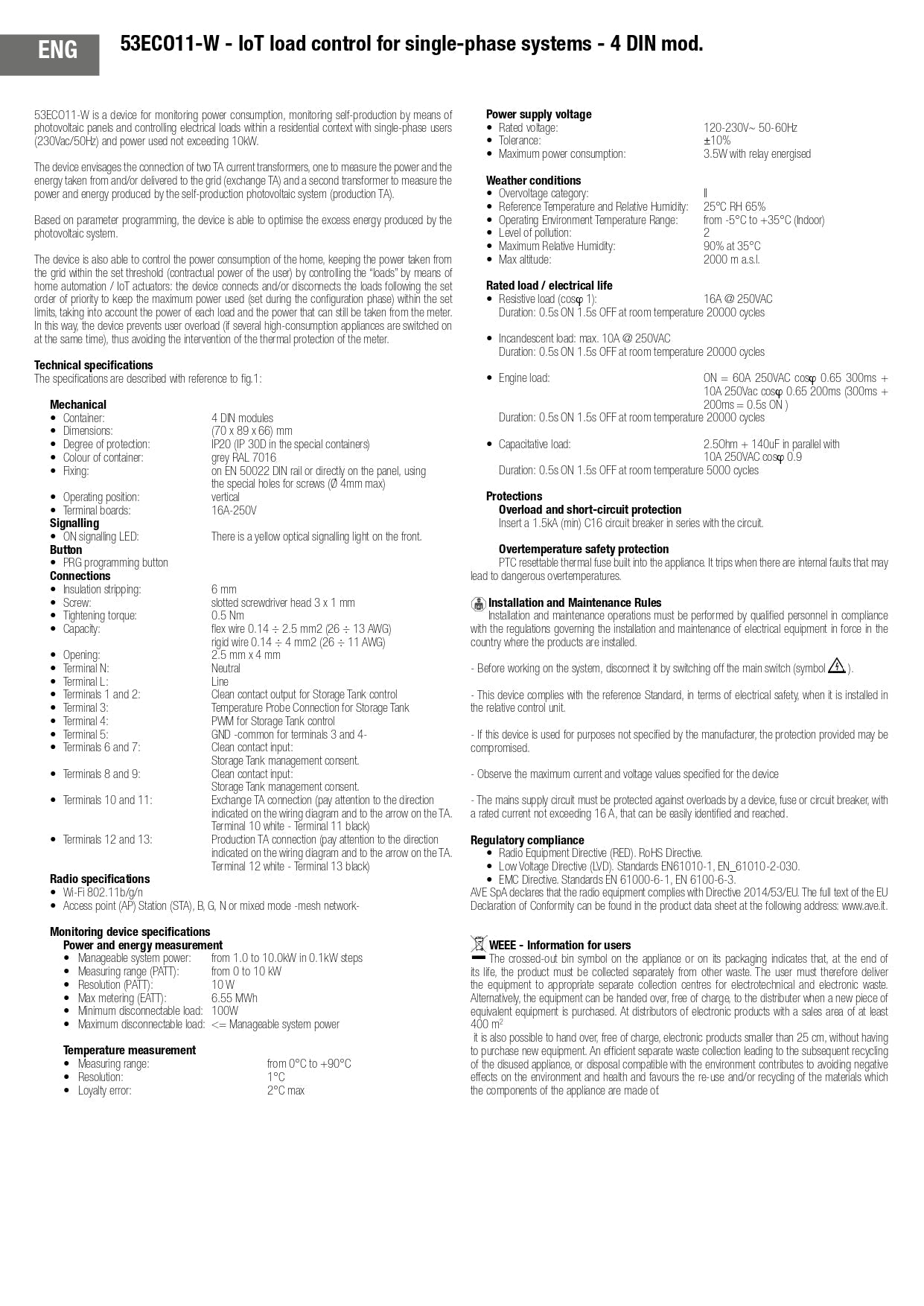 AVE   53AB-WBS     WEB SERVER DOMINAPLUS My Store