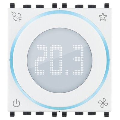VIMAR   2971.B    TERMOSTATO ELETTRONICO DOMOTICO NCASSO BIANCO My Store