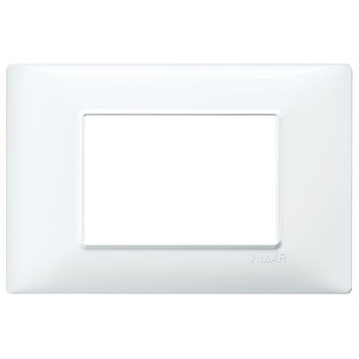 VIMAR   14653.01    SERIE PLANA   PLACCA 3 MODULI COLORE BIANCO My Store
