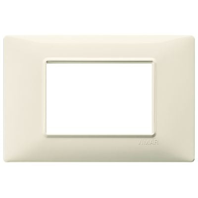 VIMAR   14653.03    SERIE PLANA   PLACCA 3 MODULI COLORE BEIGE My Store