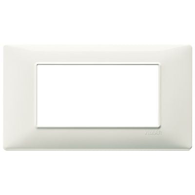 VIMAR    14654.02    SERIE PLANA PLACCA 4 MODULI COLORE AVORIO My Store
