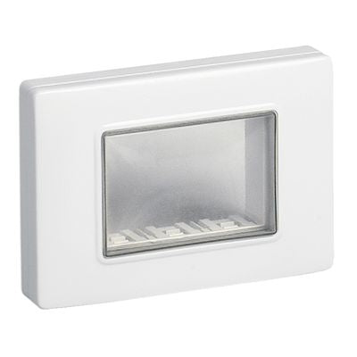 VIMAR   14943.01    PLACCA AUTOPORTANTE IP55 3 MODULI BIANCO My Store