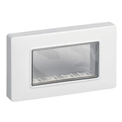 VIMAR    14944.01    PLACCA AUTOPORTANTE IP55 4 MODULI BIANCO My Store