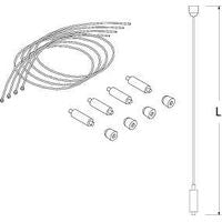 NOVALUX    16223.99    KIT DI SOSPENSIONE PER PANNELLO LED My Store