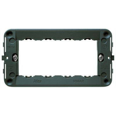 VIMAR 16714 SUPPORTO PER SCATOLA DA INCASSO RETTANGOLARE 4 MODULI My Store