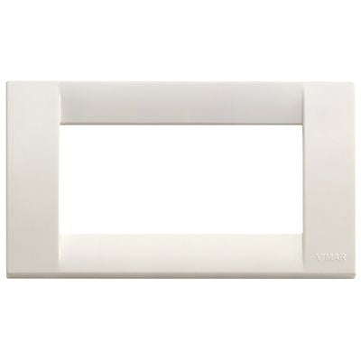 VIMAR    16744.04    SERIE IDEA PLACCA CLASSICA 4 MODULI COLORE BIANCO IDEA My Store