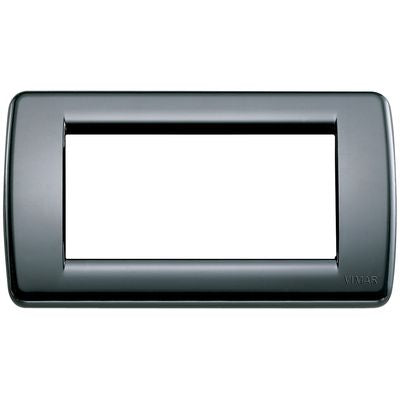 VIMAR   16764.16    SERIE IDEA PLACCA RONDO 4 MODULI COLORENERO My Store