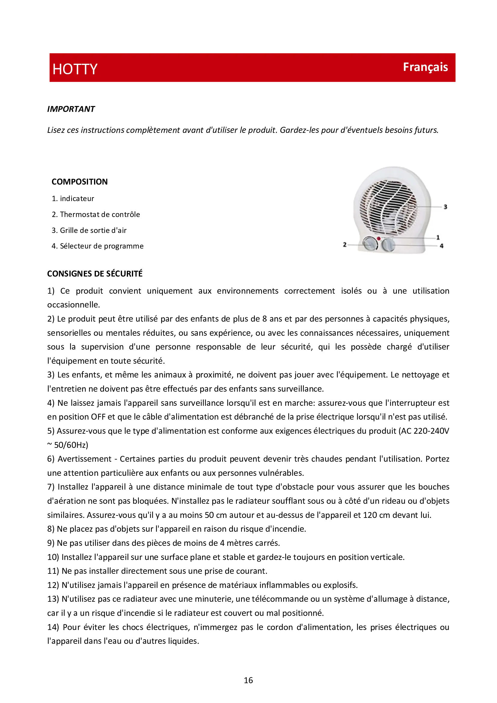 MELCHIONI     158640022    TERMOVENTILATORE FAMILY HOTTY My Store