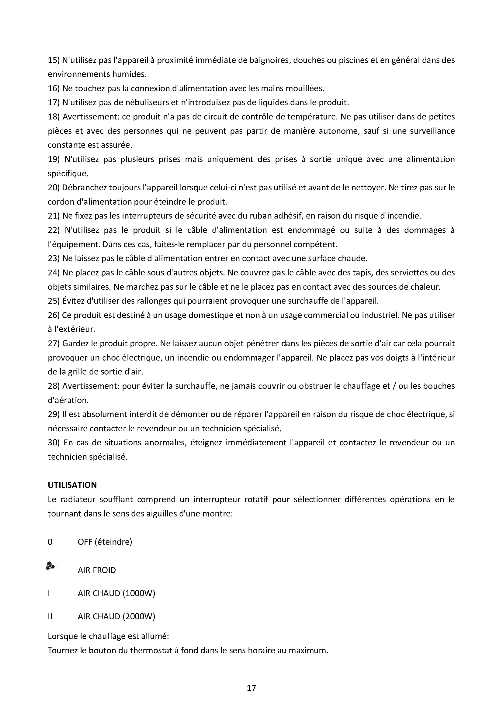 MELCHIONI     158640022    TERMOVENTILATORE FAMILY HOTTY My Store