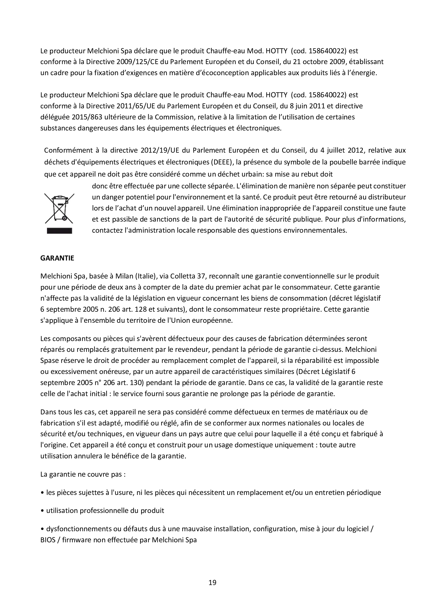 MELCHIONI     158640022    TERMOVENTILATORE FAMILY HOTTY My Store