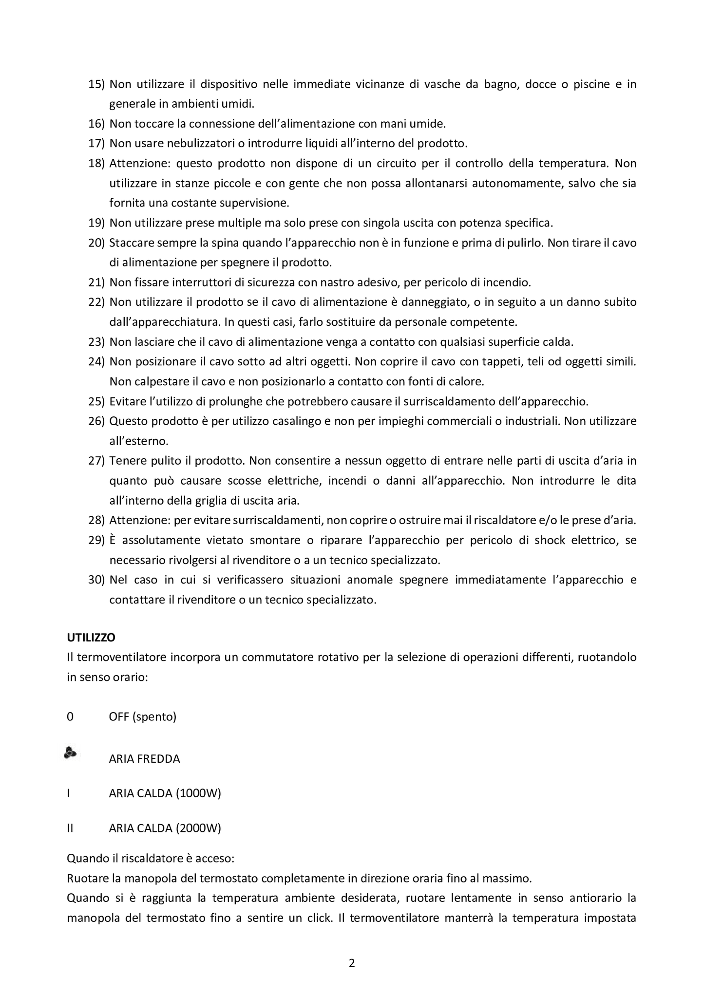 MELCHIONI     158640022    TERMOVENTILATORE FAMILY HOTTY My Store