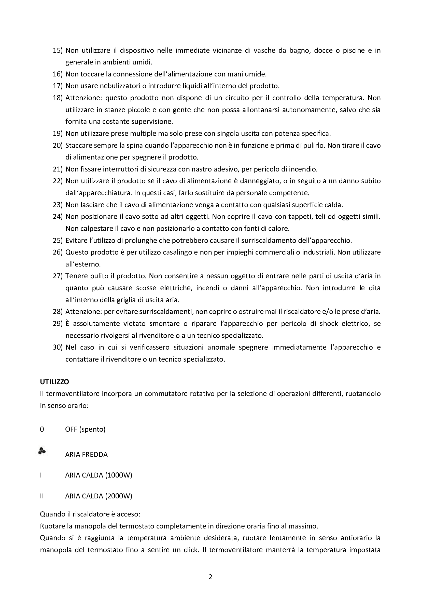 MELCHIONI     158640022    TERMOVENTILATORE FAMILY HOTTY My Store