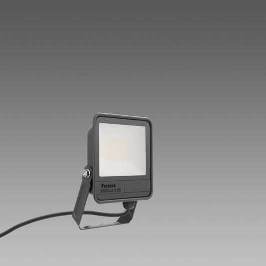 FOSNOVA   413332     PROIETTORE LED 46LED 20W 230VAC GRAFITE IP65 My Store