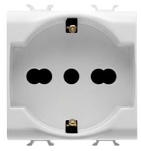 ABB   2CSK1109CH   PRESA BIPASSO/SCHUKO 2P+T 10/16A BIANCO My Store