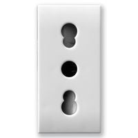 AVE   441006/15TS    PRESA BIPASSO 2P+T 10/16A BIANCO My Store