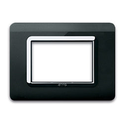 AVE   44PY03NAL    PLACCA IN TECNOPOLIMERO NERO 3 MODULI My Store