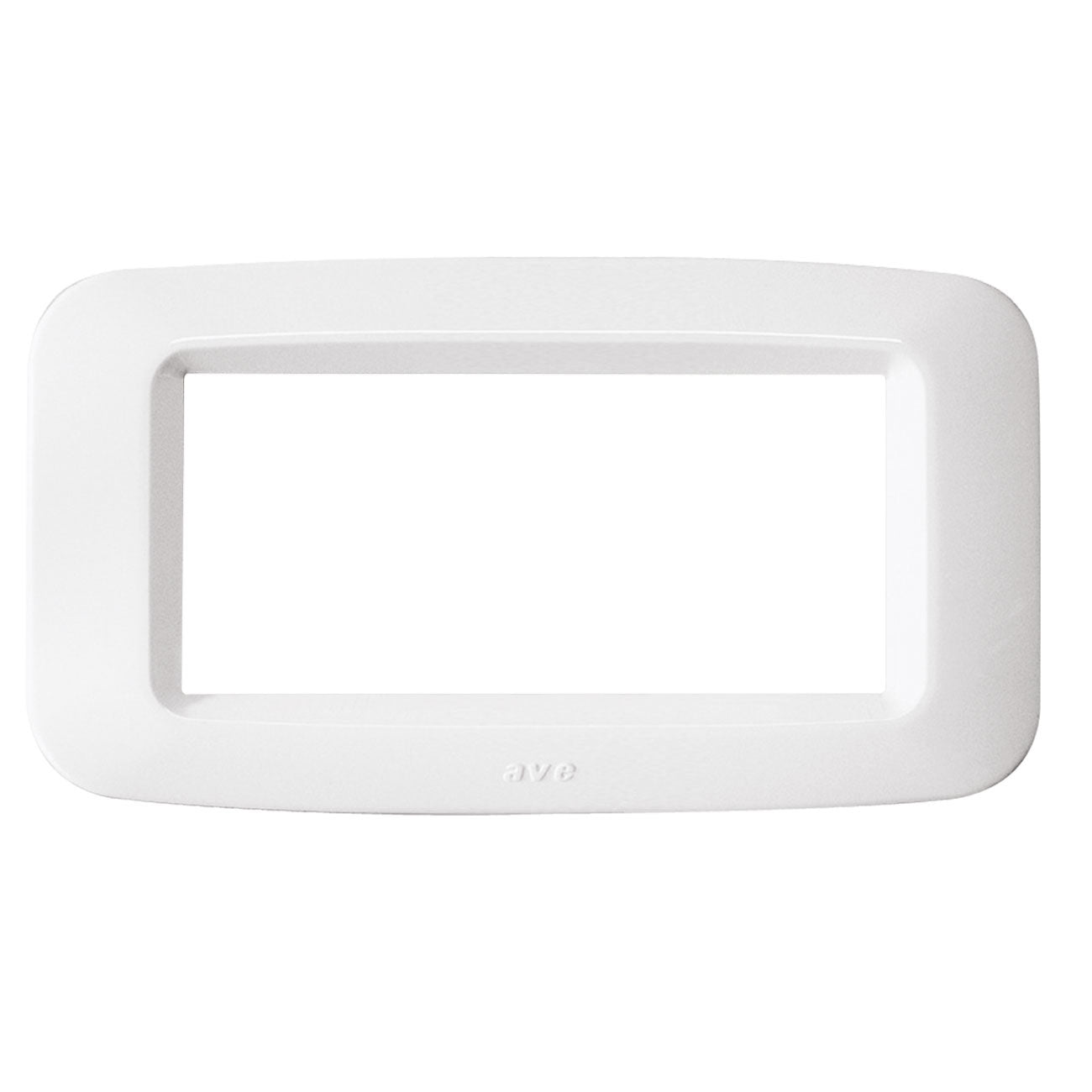 AVE 45PY04BB PLACCA IN TECNOPOLIMERO YES 4 MODULI BIANCO BANQUISE My Store