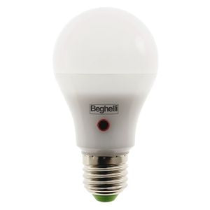 BEGHELLI    56159       LAMPADA LED GOCCIA OPALE CON CREPUSCOLARE 12W 230VAC My Store