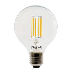 BEGHELLI 56445    LAMPADA LED FILAMENTO GLOBO CHIARO G95 10W 230VAC ATTACCO E27 My Store