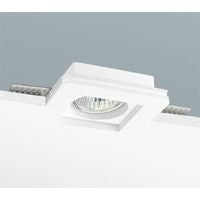 NOBILE ILLUMINAZIONE    9108    FARETTO DA INCASSO IN GESSO SENZA VETRO 230VAC GU10 My Store
