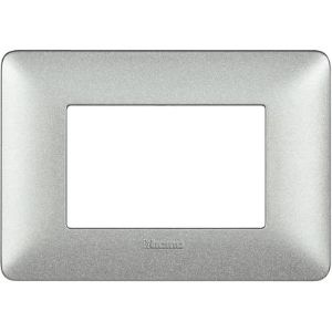 BTICINO AM4803TBC SERIE MATIX PLACCA 3 MODULI BIANCO CALCE My Store