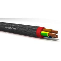 CAVO UNIPOLARE FG4T2 GOMMA SILICONICA CON TRECCIA IN FIBRA DI VETRO 180°C SEZIONE1,5MMQ My Store