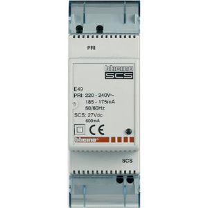 BTICINO    E49    ALIMENTATORE BUS COMPATTO 230VAC 24VDC My Store