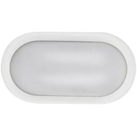 ARTELETA GKO8D    LAMPADA DA PARETE SOFFITTO LED IN TECNOPOLIMERO OVALE 8W 230VAC My Store
