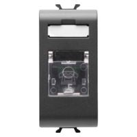 GEWISS   GW12401    SERIE CHORUS PRESA TELEFONICA RJ11 NERO My Store