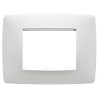 GEWISS   GW16103VW    SERIE CHORUS PLACCA ONE 3 MODULI BIANCO SATINATO My Store