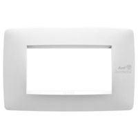 GEWISS   GW16104AB    SERIE CHORUS PLACCA ONE 4 MODULI BIANCO ANTIBATTERICO My Store