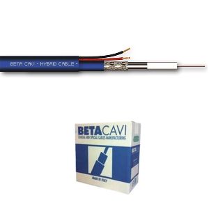 CAVO VIDEOSORVEGLIANZA 75 OHM COAX+2X0,5MMQ My Store