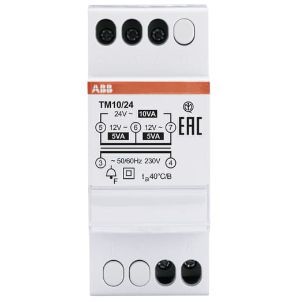 ABB      TM1024      TRASFORMATORE SICUREZZA 220-12/24 VAC DIN My Store