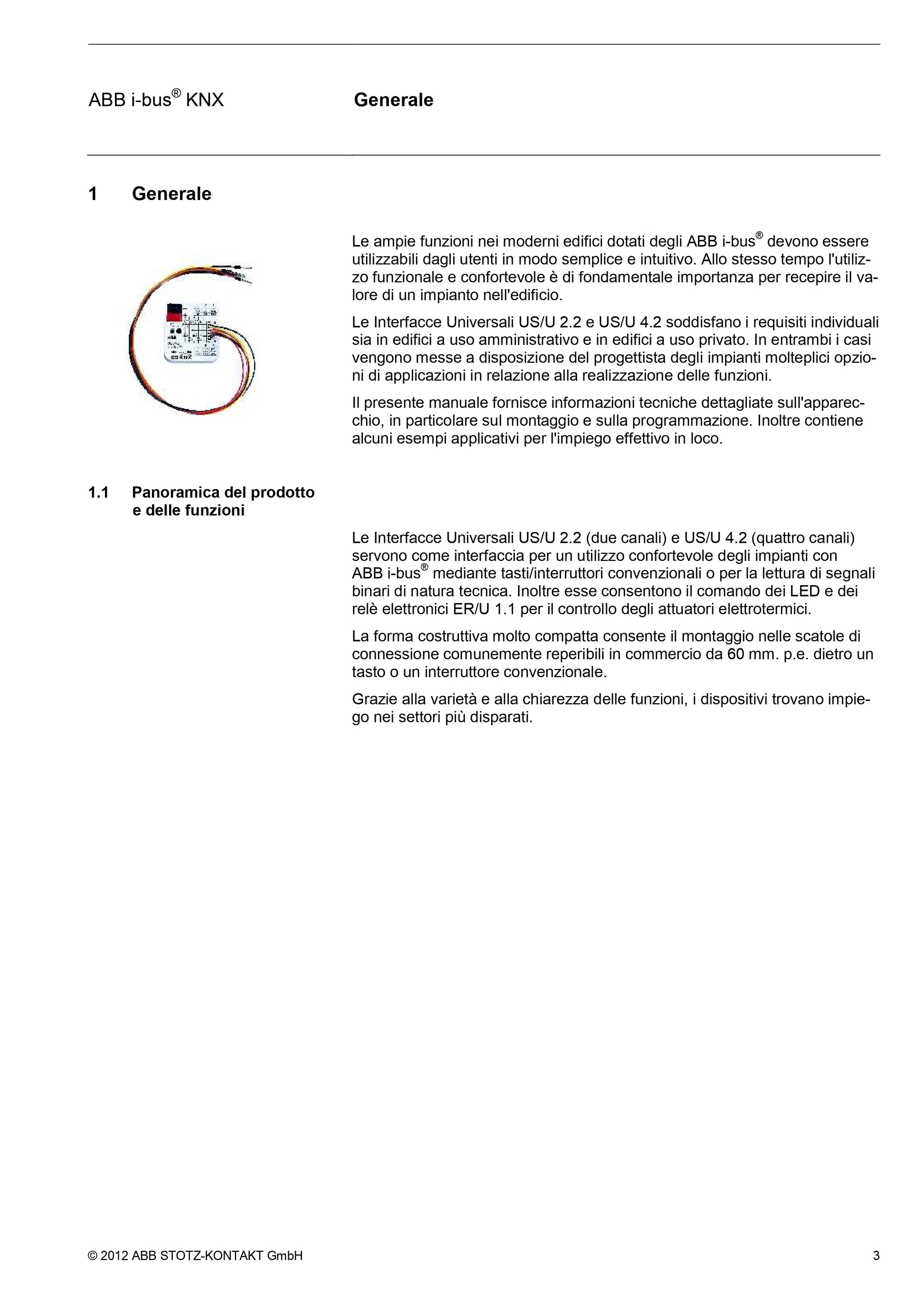 ABB   EC3752     INTERFACCIA UNIVERSALE LF 2 CANALI My Store