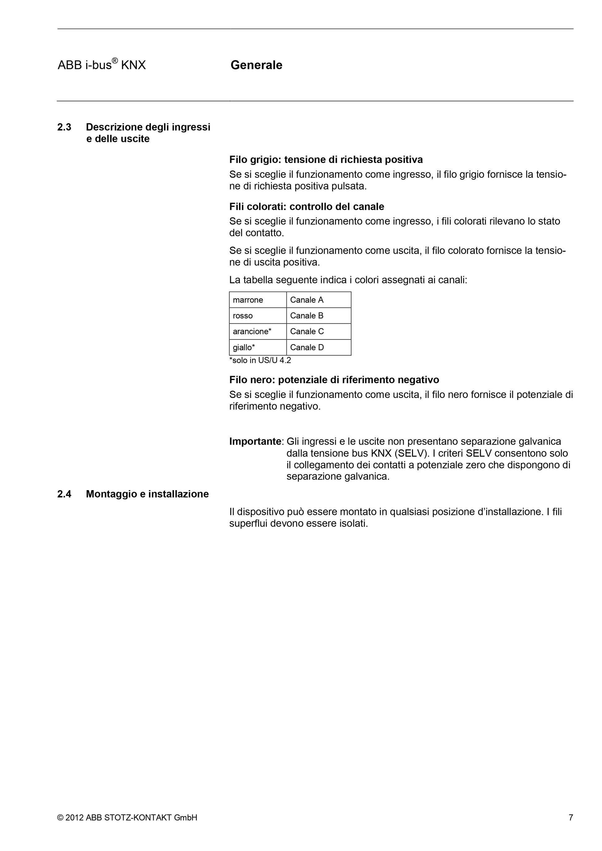 ABB   EC3752     INTERFACCIA UNIVERSALE LF 2 CANALI My Store