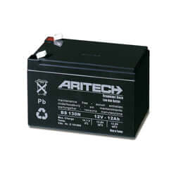 ARITECH BS130N BATTERIA RICARICABILE PIOMBO ERMETICA 12VDC 12AH - Gieffeshop BATTERIE My Store