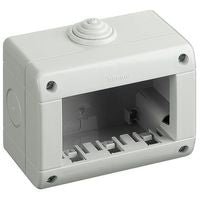 BTICINO 25403 CONTENITORE PARETE IP40 3 MODULI - Gieffeshop Serie Civili My Store
