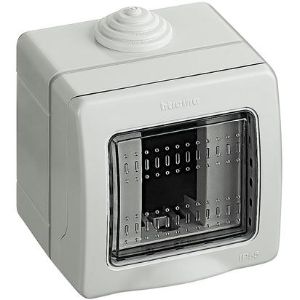 BTICINO 25501 CONTENITORE PARETE IP55 1 MODULO - Gieffeshop scatole incasso My Store