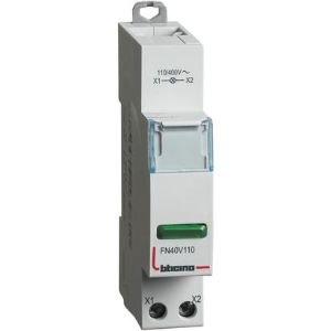 BTICINO FN40V110 INDICATORE LUMINOSO LED VERDE - Gieffeshop INDUSTRIALE My Store