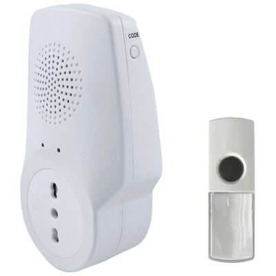 Campanello Wireless Arteleta AS309 Venus - Portata 150m, 8 Melodie, Spina Passante - Gieffeshop ANTIFURTI My Store