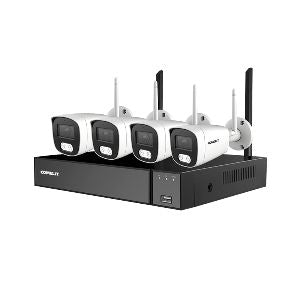 COMELIT WIKIT004S05NA - Kit Videosorveglianza Wi - Fi 8 Canali NVR 1TB 4 Telecamere 5MP - Gieffeshop VIDEOSORVEGLIANZA COMELIT