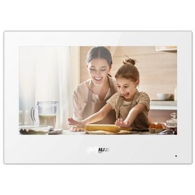 DAHUA VTH5321GW - W VIDEOCITOFONO MONITOR 7" WI - FI COLORI TOUCH SCREEN - Gieffeshop VIDEOSORVEGLIANZA My Store