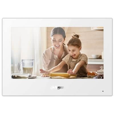 DAHUA VTH5321GW - W VIDEOCITOFONO MONITOR 7" WI - FI COLORI TOUCH SCREEN - Gieffeshop VIDEOSORVEGLIANZA My Store