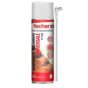 FISCHER 9284 SCHIUMA POLIURETANICA UNIVERSALE 500ML - Gieffeshop ATTREZZATURA LAVORO My Store