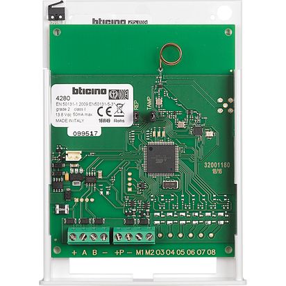Interfaccia BTicino 4280 - Radio/Filare Bidirezionale 64 Periferiche 868MHz Serie Civile Antintrusione - Gieffeshop ANTIFURTI BTicino