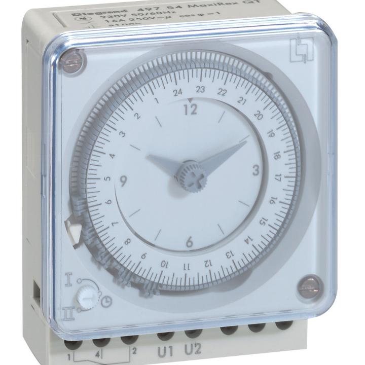 Interruttore Orario BTicino 49754 - Analogico Giornaliero 24H 16A Qualità Italiana DIN - Gieffeshop INTERRUTTORE ORARIO BTicino