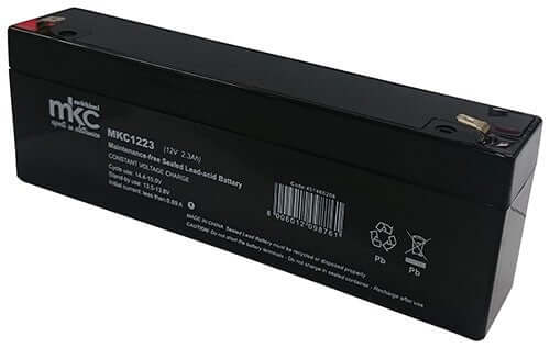 MELCHIONI 491460206 BATTERIA RICARICABILE PIOMBO 12VDC 2,3AH - Gieffeshop BATTERIE My Store