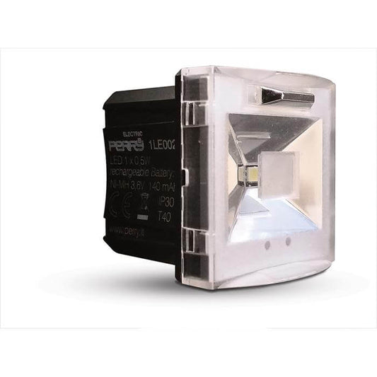 PERRY 002 LAMPADA LED SEGNAPASSO ESTRAIBILE AUTON.2H - Gieffeshop LAMPADA My Store