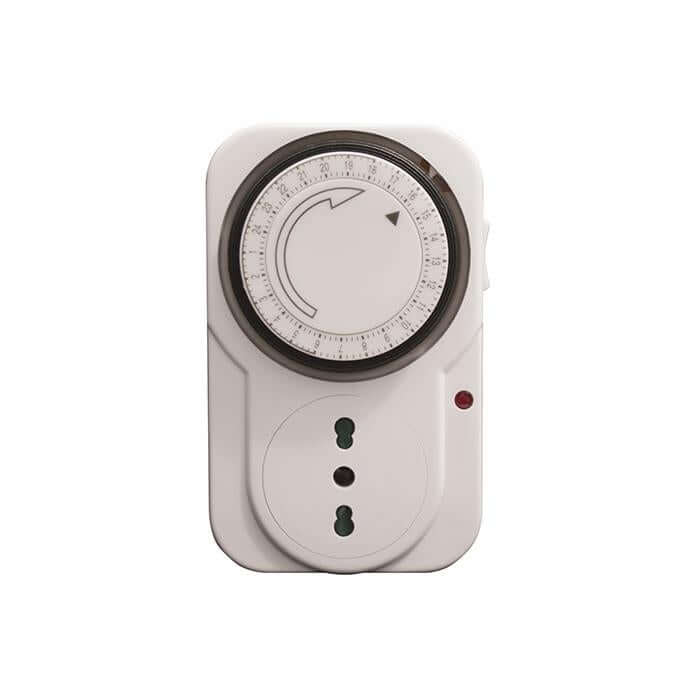 PERRY 0053 INTERRUTTORE ORARIO GIORNALIERO SPINA 16A - Gieffeshop INDUSTRIALE My Store